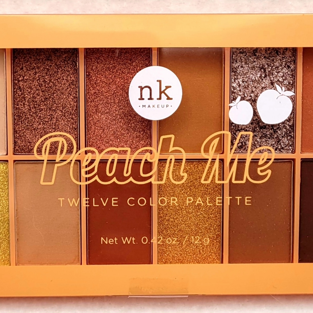 Nicka K New York Peach Me 12 Shade Eyeshadow Palette